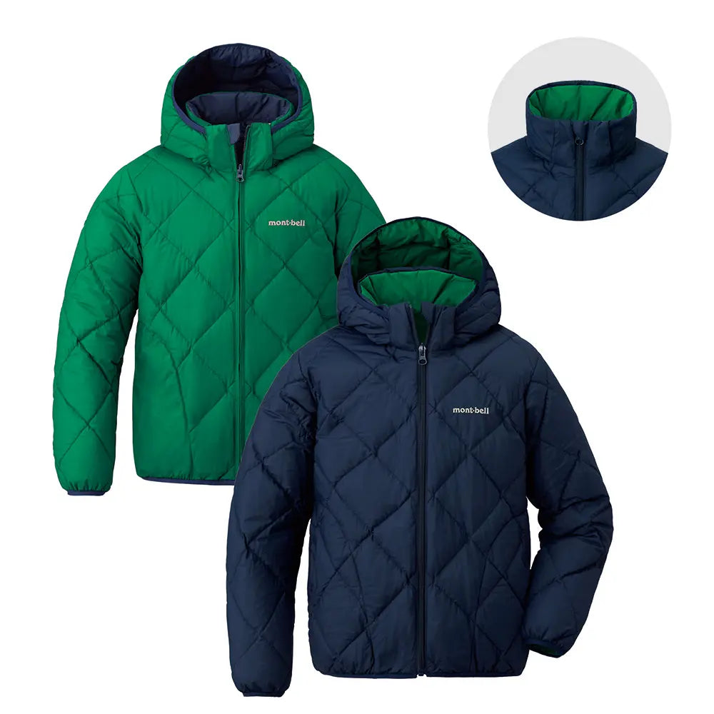 mont-bell: Reversible Down Parka Kid's 140 - 160