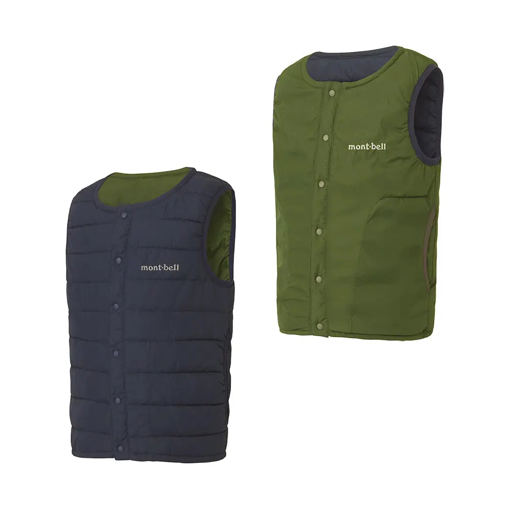 mont-bell: Thermawrap Round Neck Vest Kid's 100 - 130
