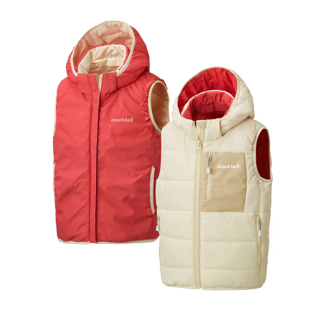 mont-bell: Thermaland Hooded Vest Kid's 100 - 130