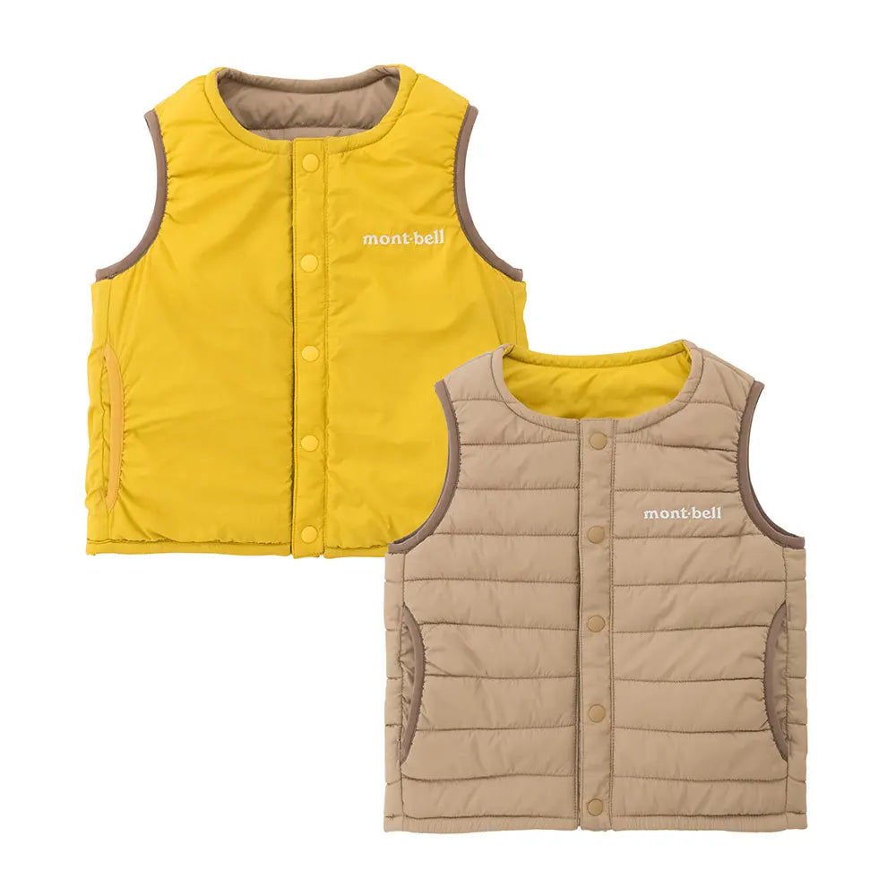 mont-bell: Thermawrap Round Neck Vest Baby's 80 - 90