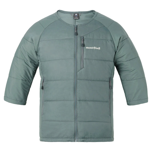 mont-bell: U.L. Thermawrap Round Neck 3/4-Sleeve Jacket