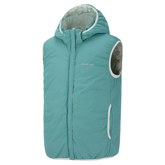 mont-bell: Thermaland Hooded Vest Kid's 140-160