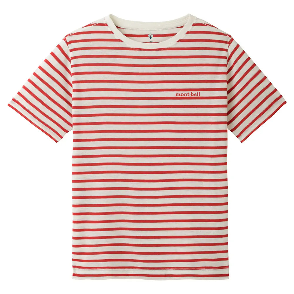 mont-bell: Wickron Striped T Kid's 130 - 160