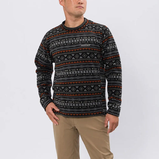 mont-bell: CLIMAPLUS100 Print Lite Sweatshirt Men's
