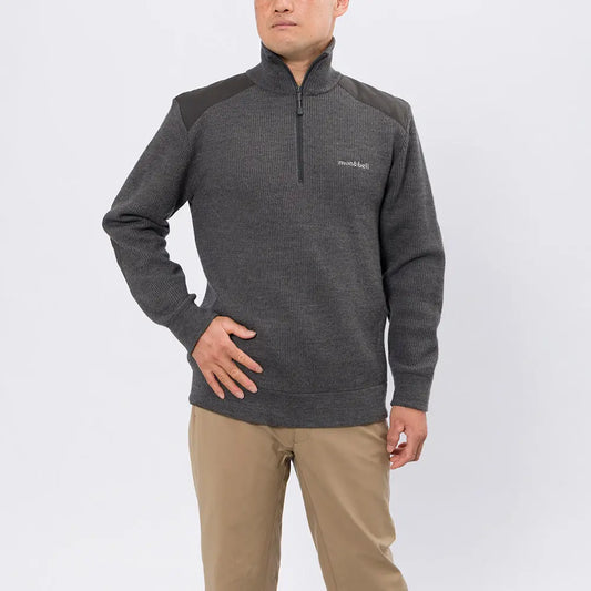 mont-bell: Mittellegi Half-Zip Sweater Men's