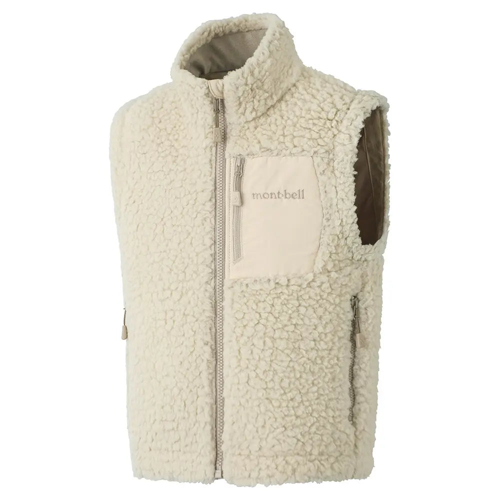 mont-bell: CLIMAPLUS Shearling Vest Kid's 90 - 130