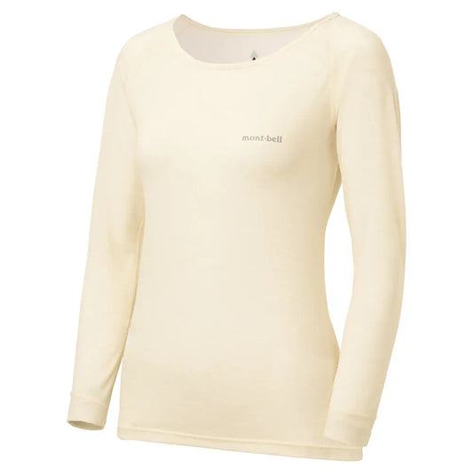 mont-bell: SUPER MERINO WOOL Light Weight Round Neck Shirt Women's