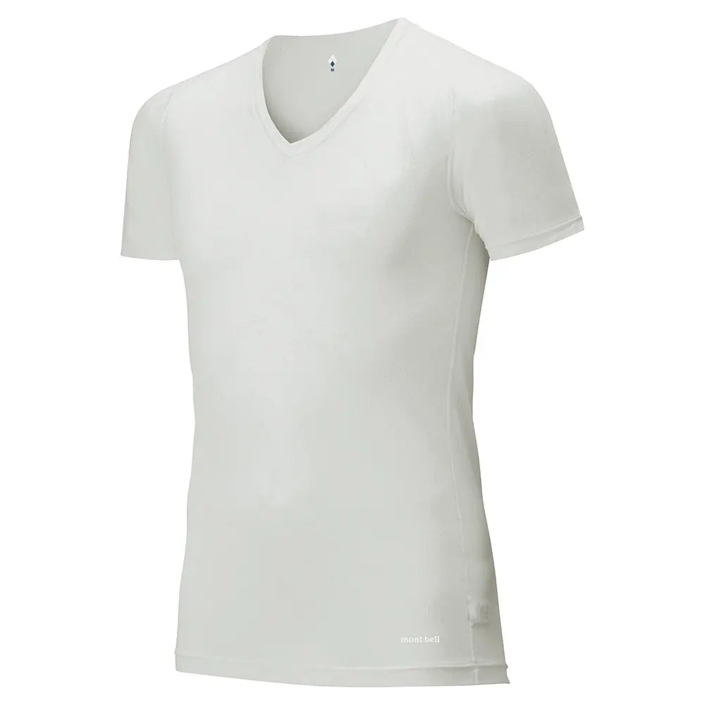 mont-bell: ZEO-LINE Cool Mesh V-Neck T-Shirt Men's
