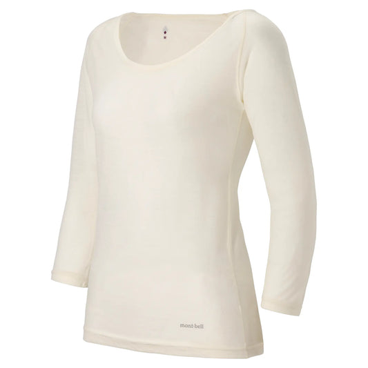 mont-bell: Super Merino Wool Light Weight U-Neck Shirt Women's