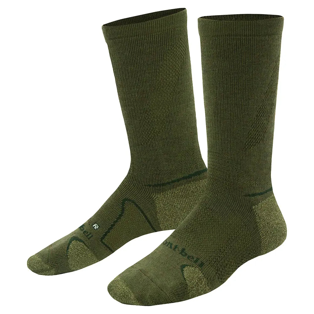 mont-bell: Merino Wool SUPPORTEC Trekking Socks