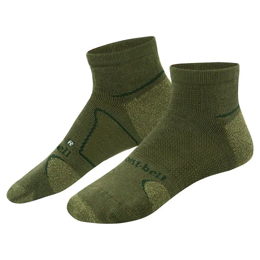 mont-bell: Merino Wool SUPPORTEC Trekking Short Socks