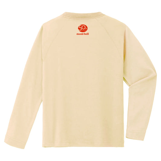 mont-bell: Wickron Long Sleeve T Kid's M Mark 50th 130-160