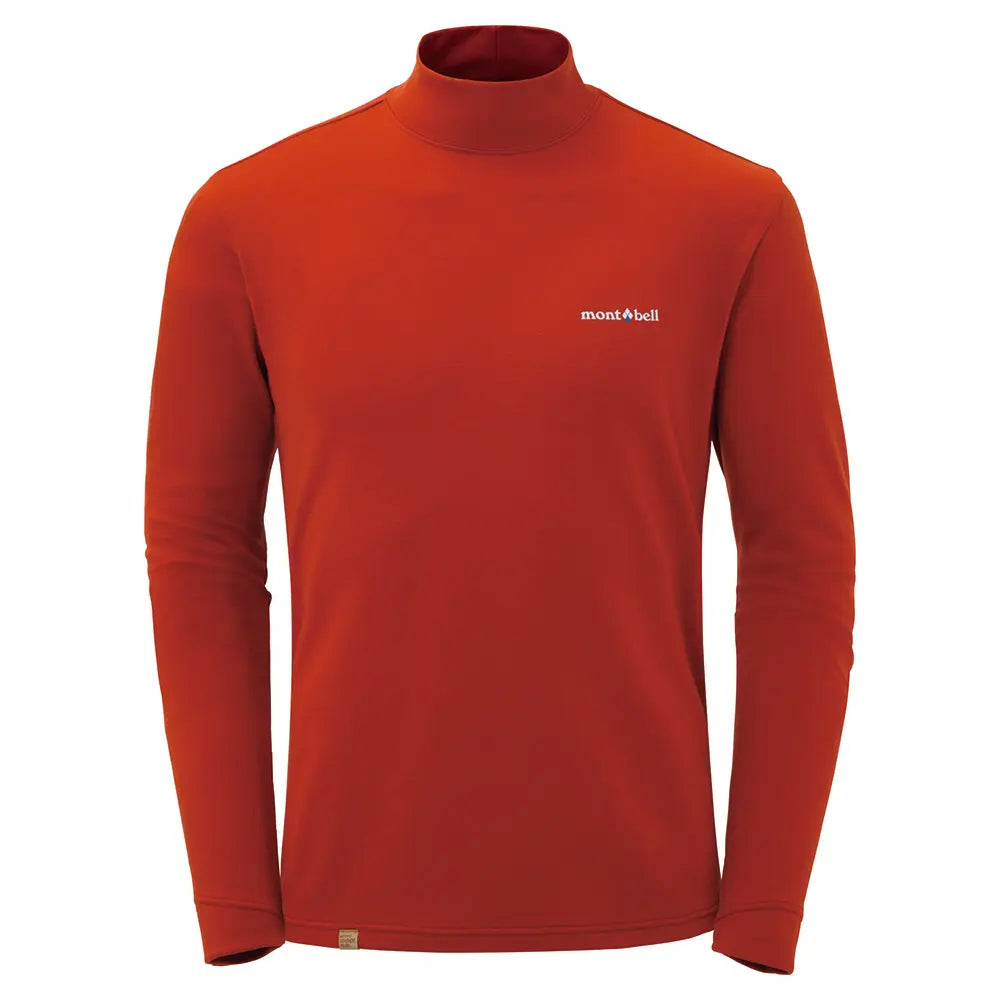 mont-bell: Merino Wool Plus High Neck Shirt Men's