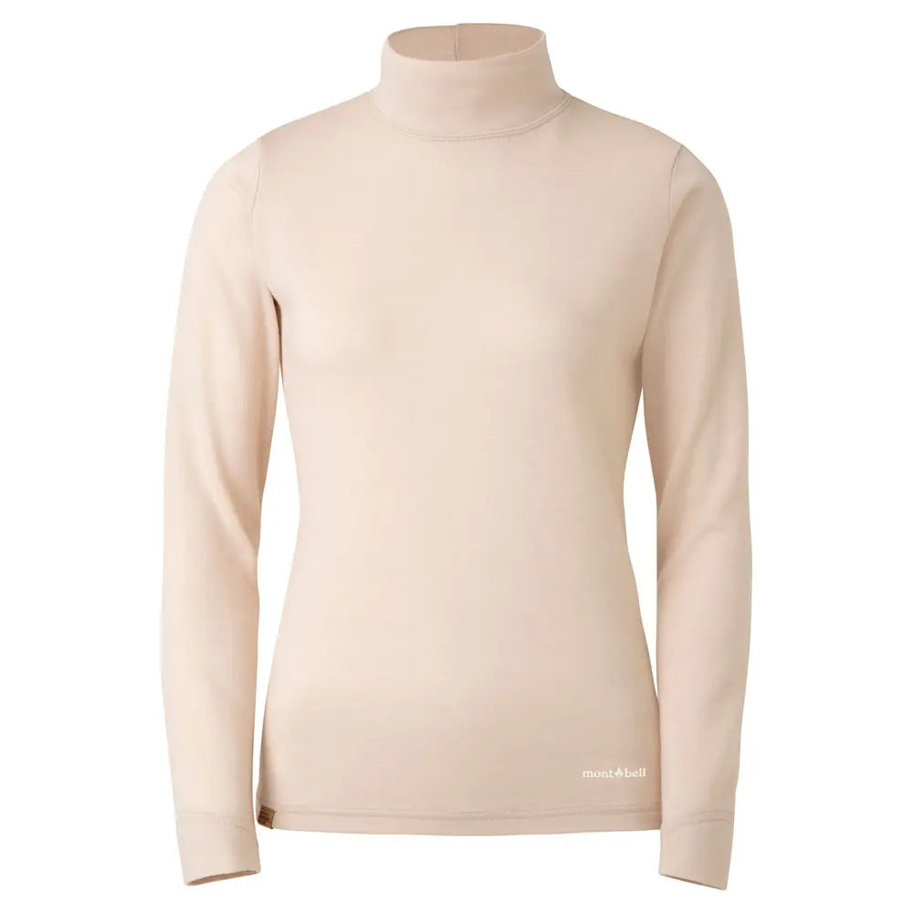 mont-bell: Merino Wool Plus High Neck Shirt Women's