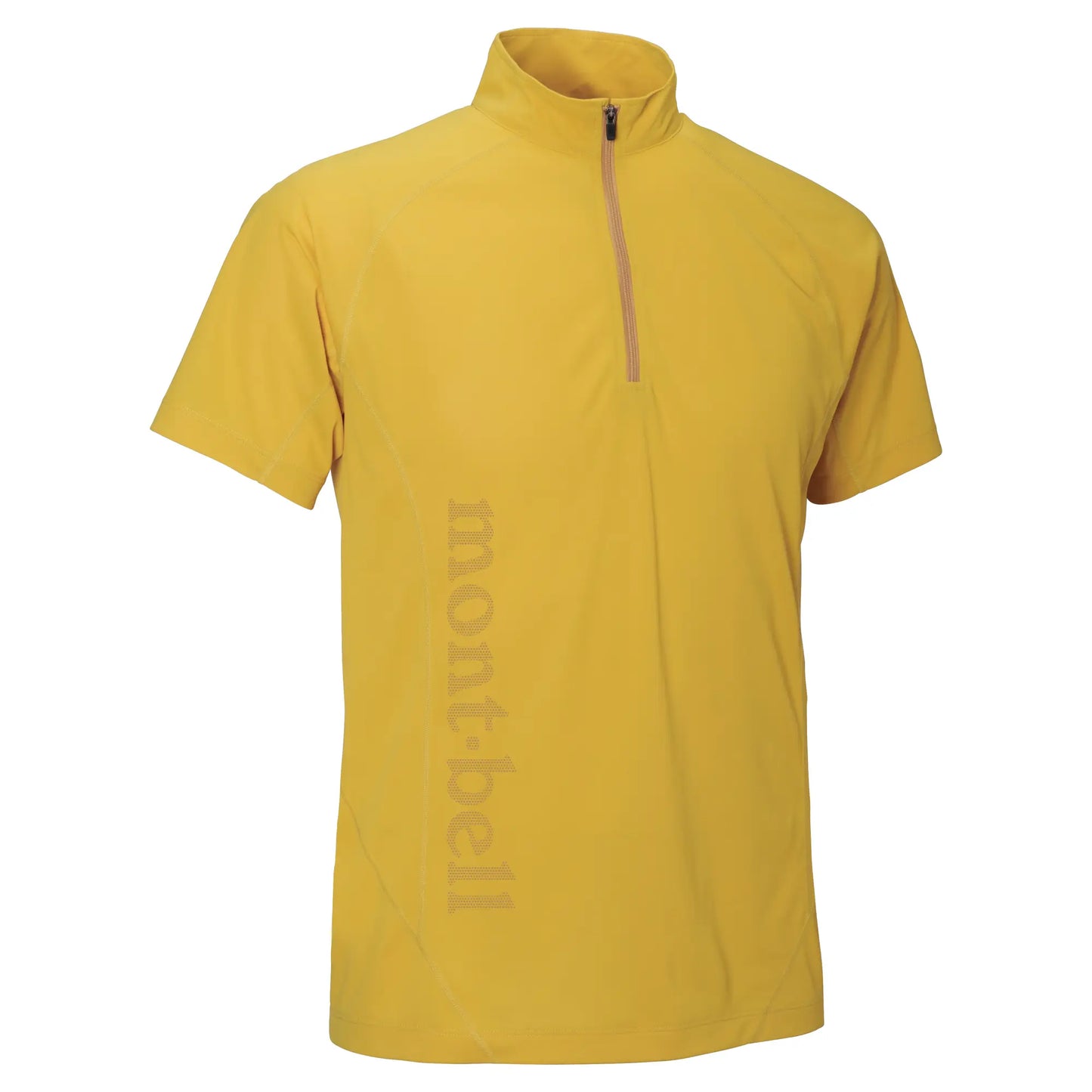 mont-bell: Cool Light Short Sleeve Zip Shirt Men's