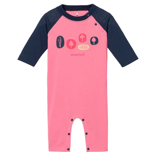 mont-bell: Wickron Long Sleeve Rompers Baby's Yama No Ki 70 - 80