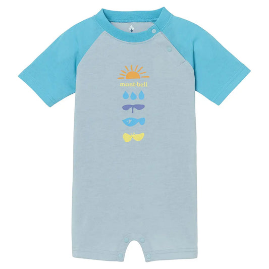 mont-bell: Wickron Short Sleeve Rompers Baby's Natsuyasumi 70 - 80