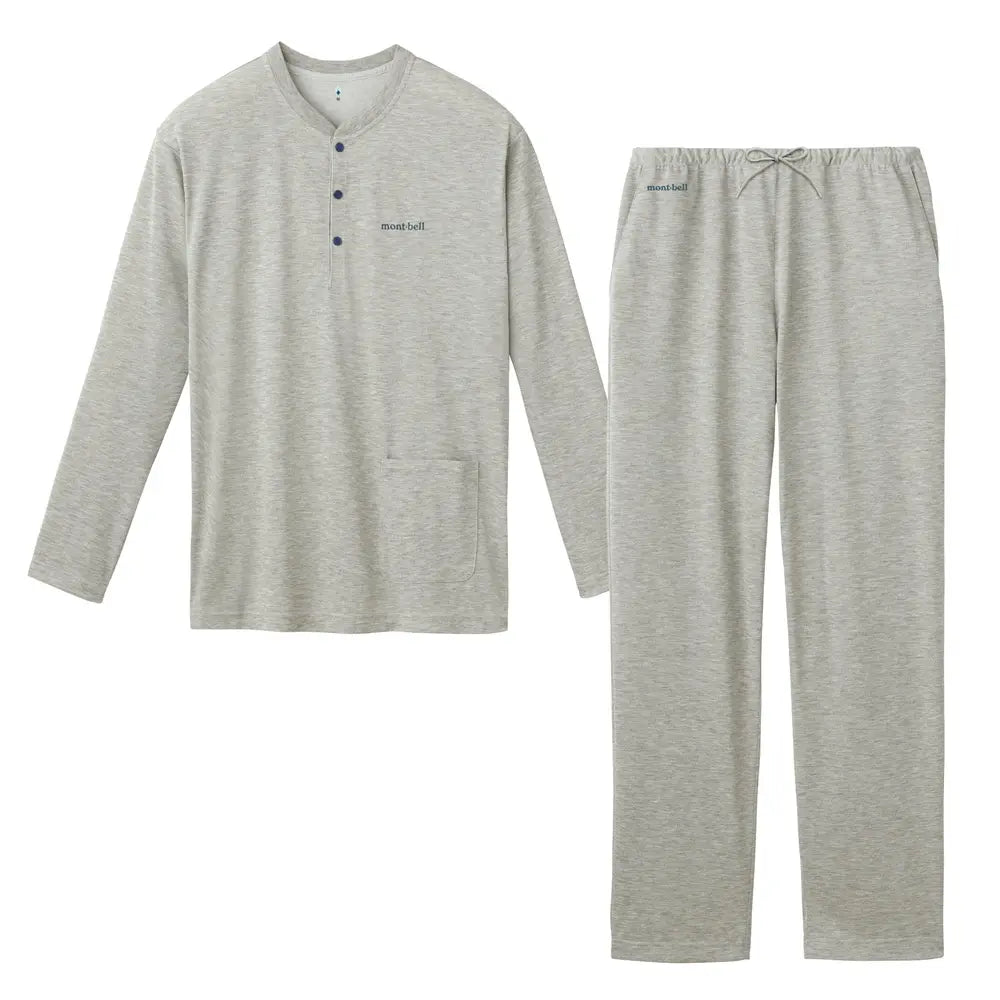 mont-bell: Wickron Travel Knit Pajamas Long Sleeve