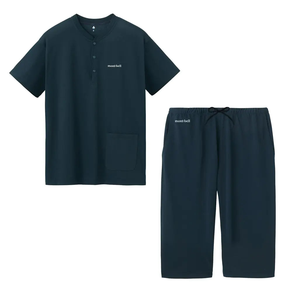mont-bell: Wickron Travel Knit Pajamas Short Sleeve