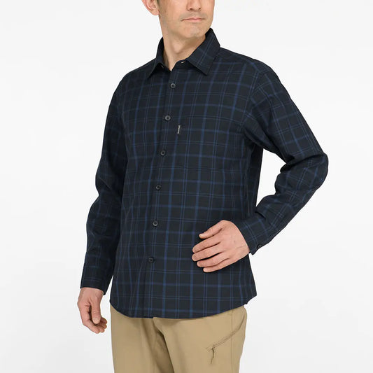 mont-bell: Merino Wool Light Long Sleeve Shirt Men's