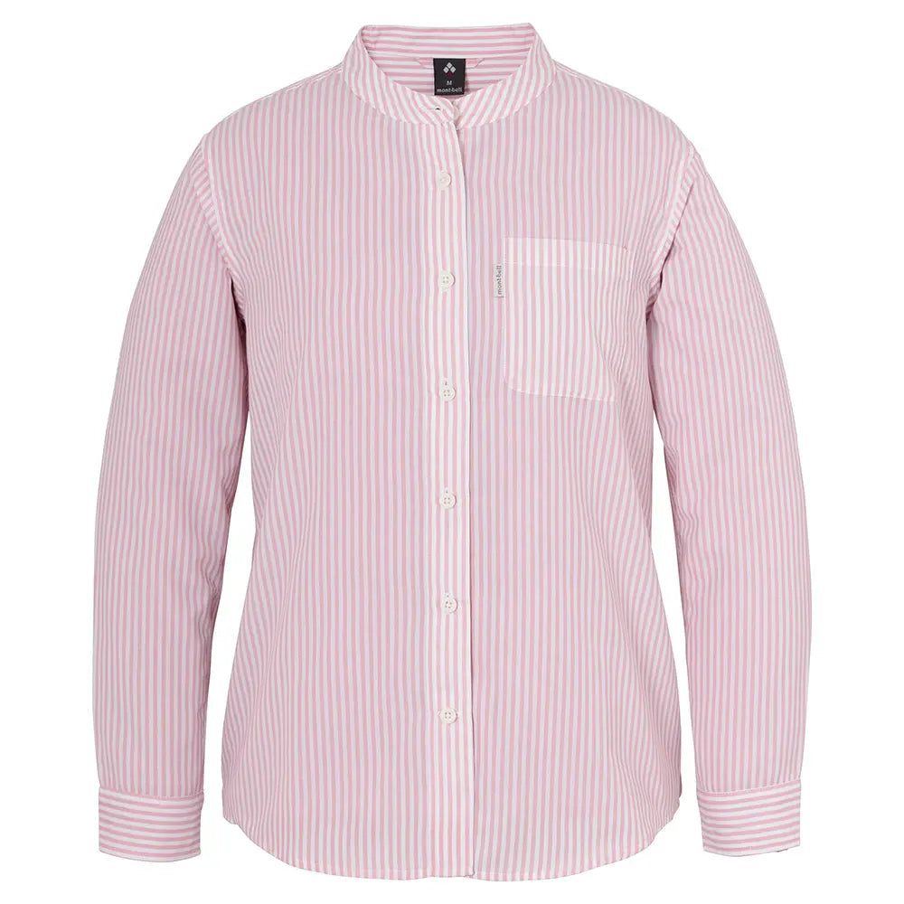 mont-bell: Wickron Light Stand Collar Shirt Women's