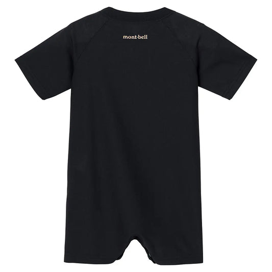 mont-bell: Wickron Short Sleeve Rompers Baby's Monta Bear Face 70 - 80