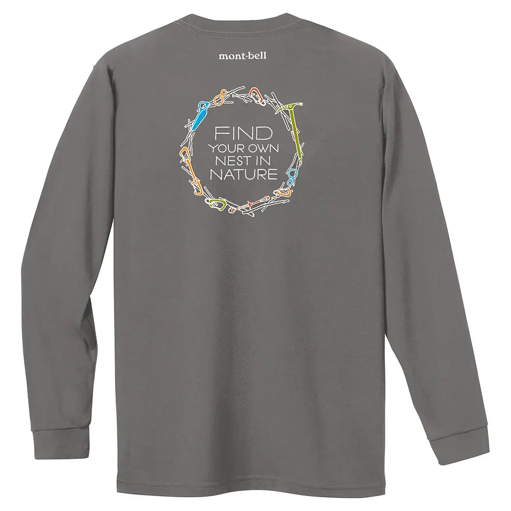 mont-bell: Wickron Long Sleeve T Gear Circle