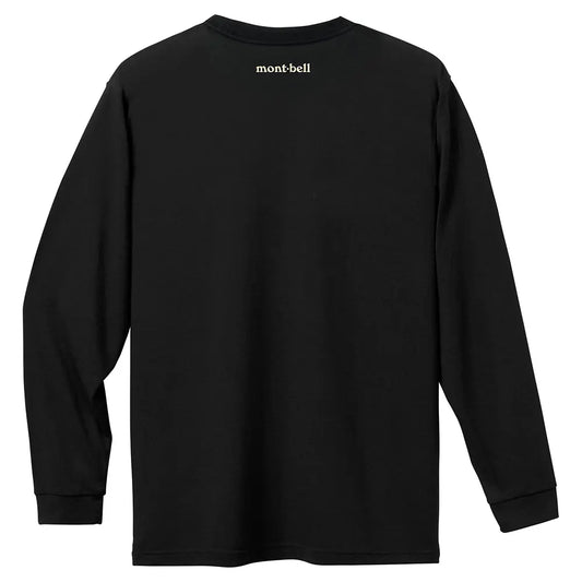 mont-bell: Wickron Long Sleeve T Monta Bear Face