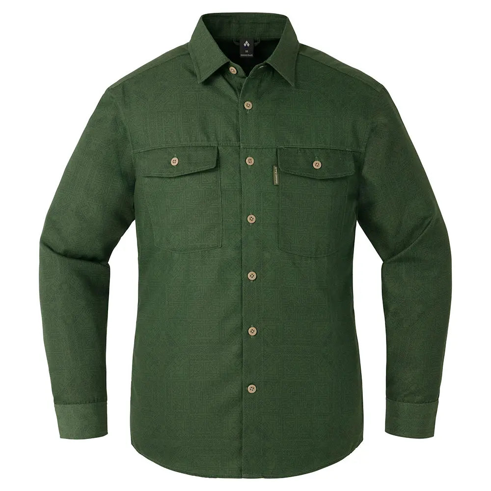 mont-bell: Wickron O.D. Print Shirt Men's
