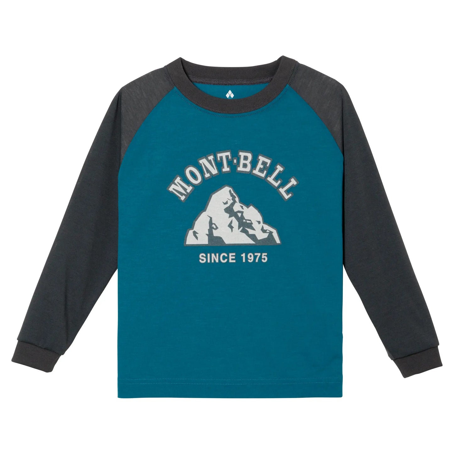 mont-bell: Wickron Raglan Long Sleeve T Kid's SINCE 1975 100-130