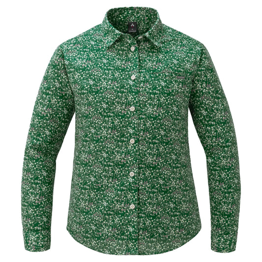 mont-bell: Wickron Light Print Long Sleeve Shirt Women's