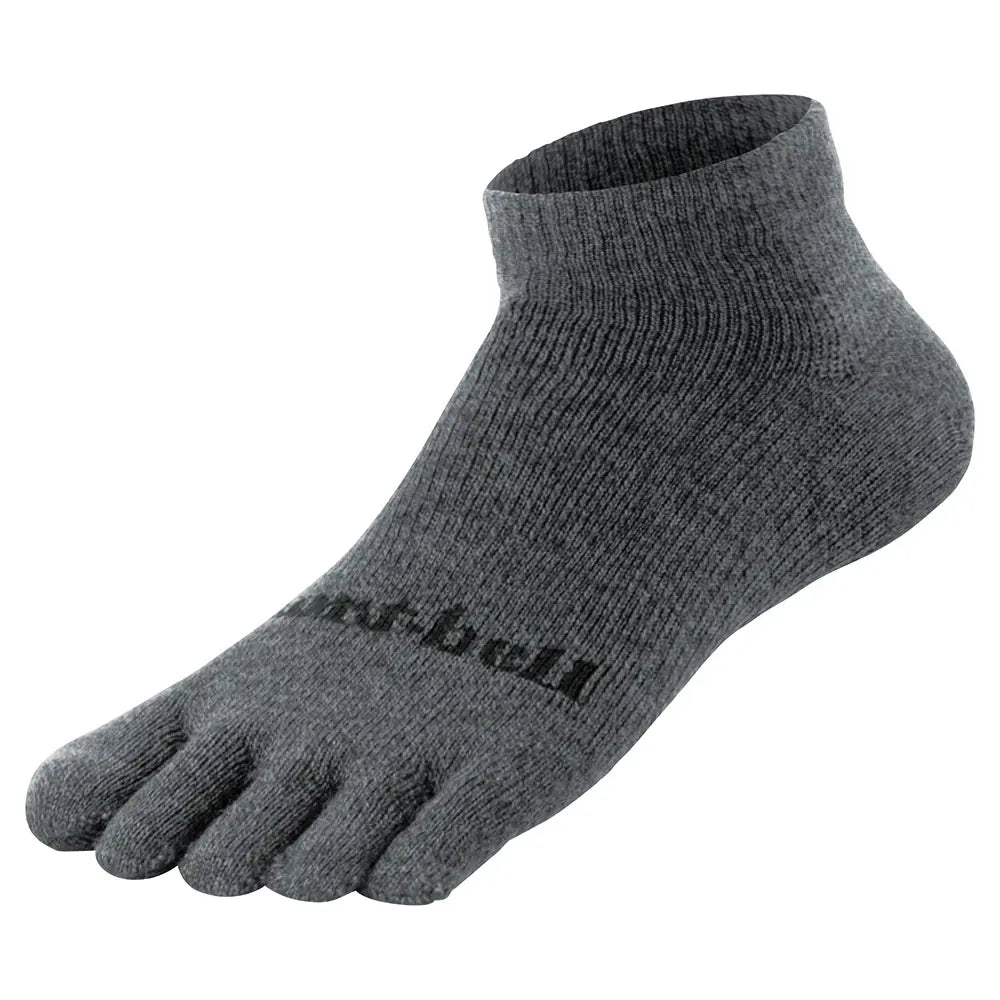 mont-bell: Merino Wool Travel 5 Toe Ankle Socks Men's