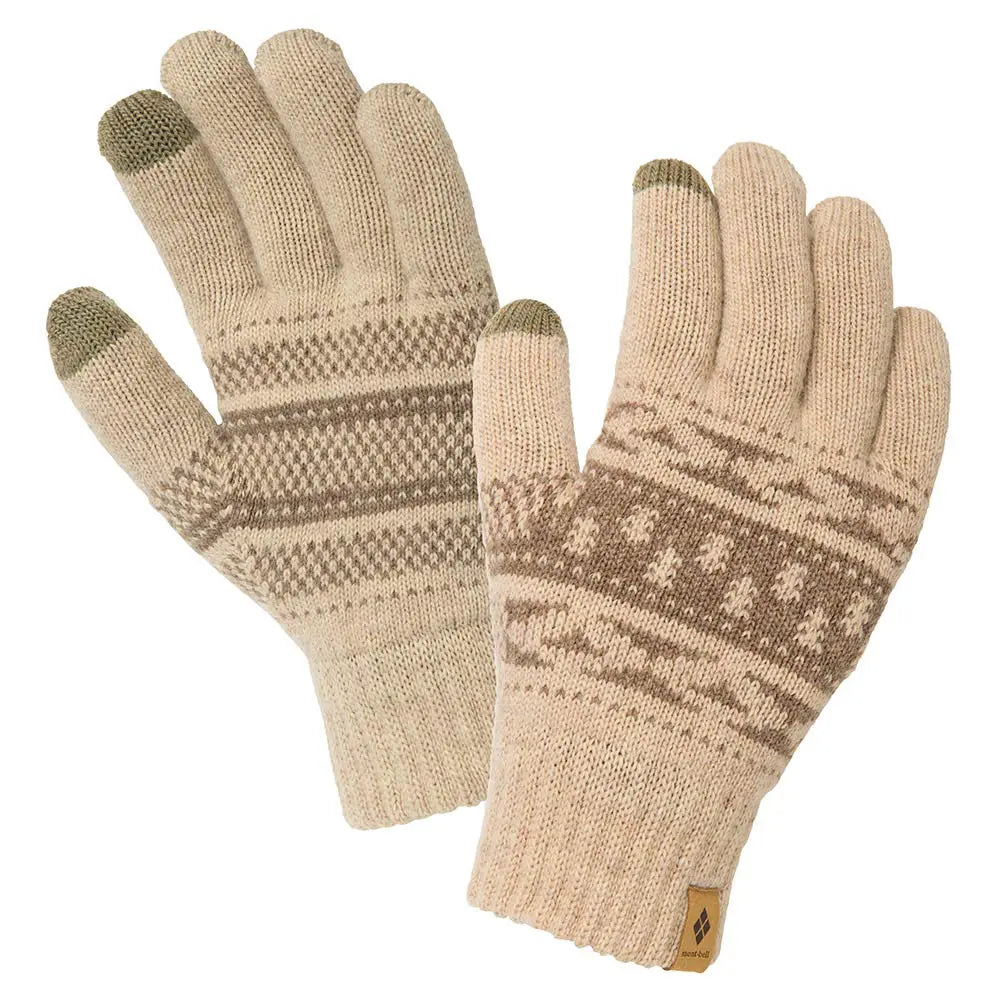 mont-bell: Wool Knit Highland Gloves