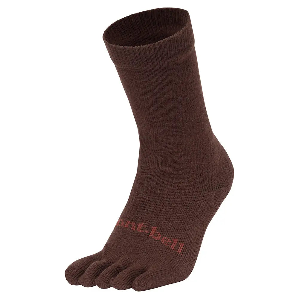 mont-bell: Core Spun Travel 5 Toe Socks Women's