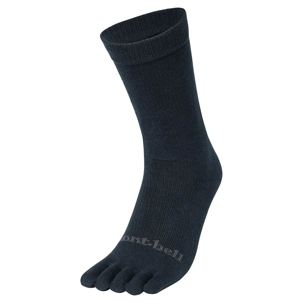 mont-bell: Core Spun Travel 5 Toe Socks Men's