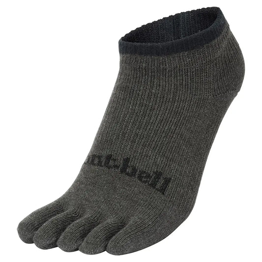 mont-bell: Wickron Travel 5 Toe Ankle Socks Men's