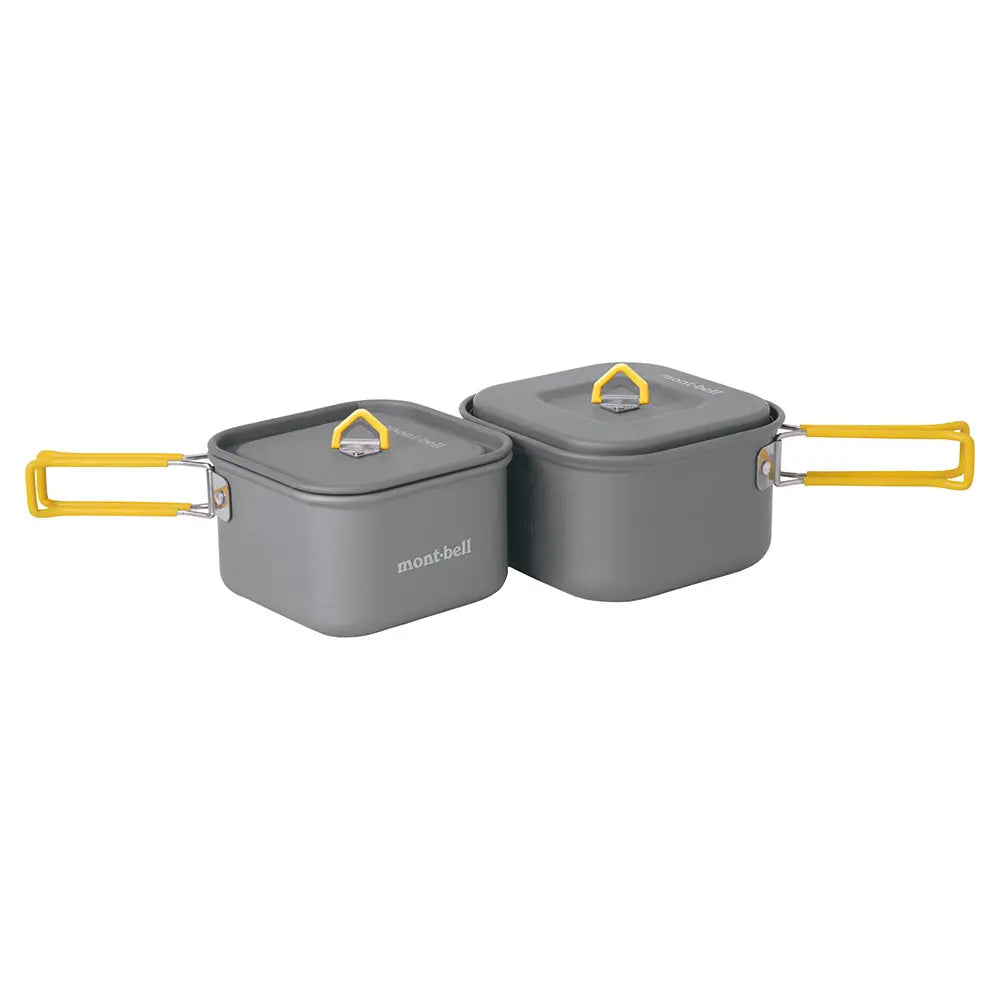 mont-bell: Alpine Cooker Square 12+13 Set