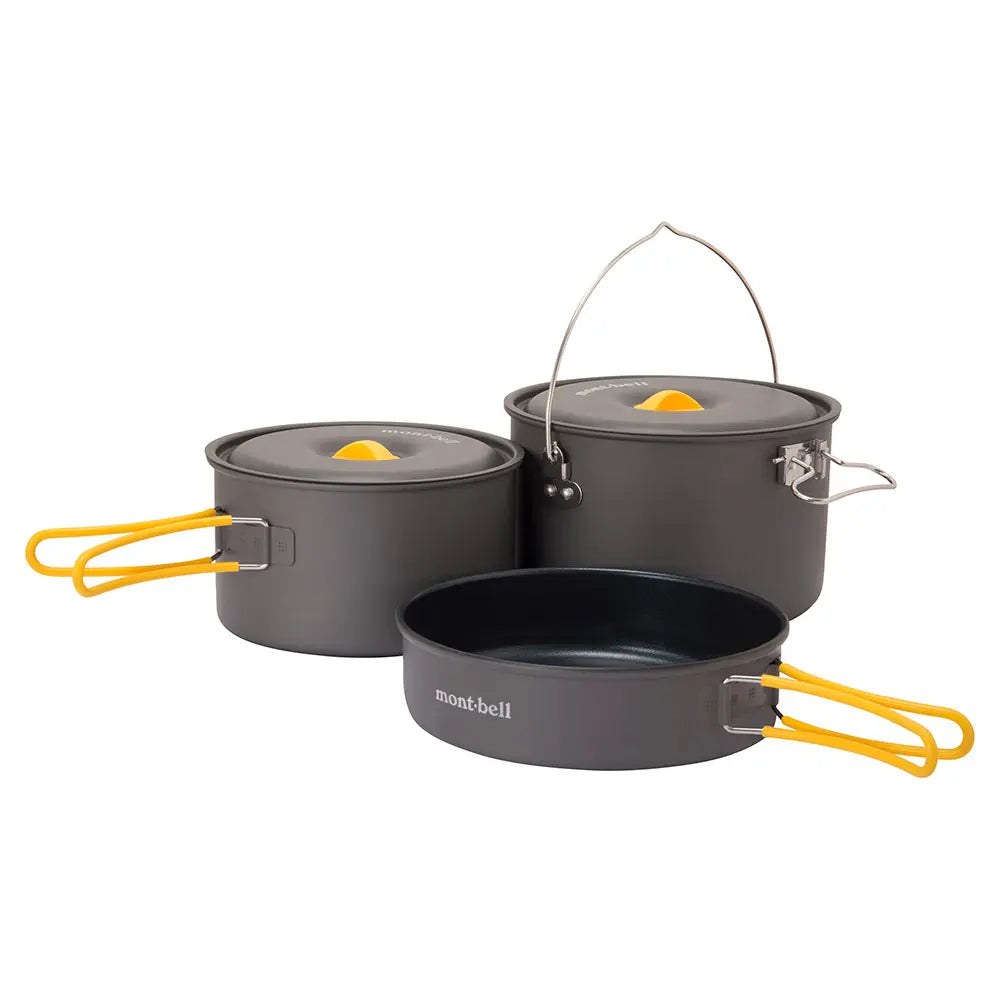 mont-bell: Alpine Cooker 16+18 Pan Set