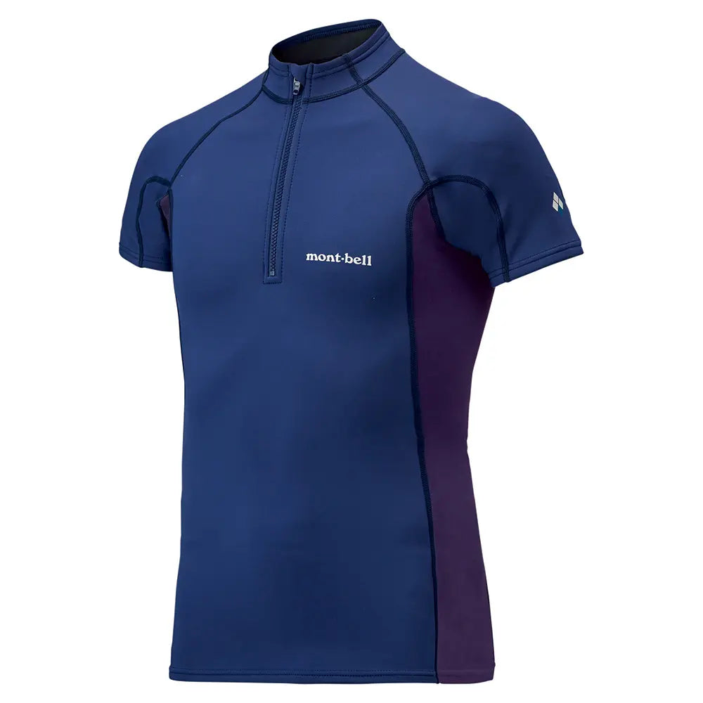 mont-bell: Light CLIMAPRENE Short Sleeve Zip Shirt