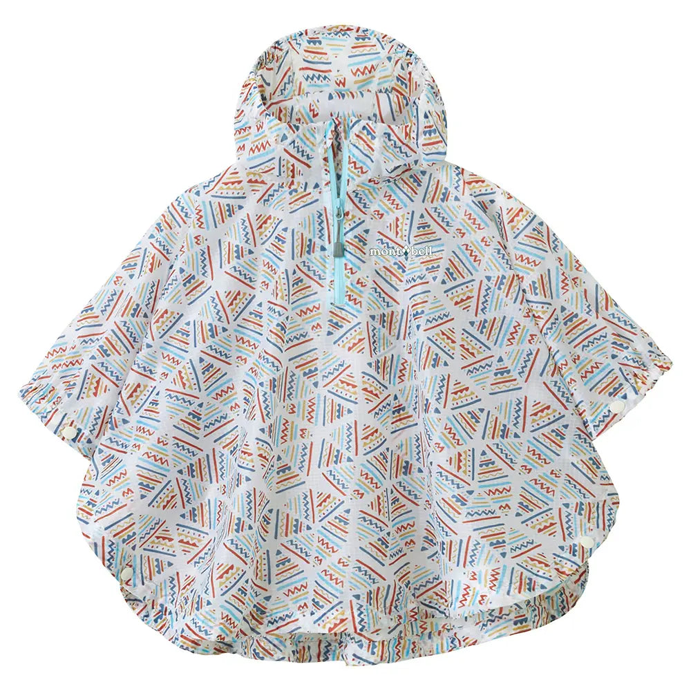 mont-bell: Print Trekking Rain Poncho Baby's 80 - 95