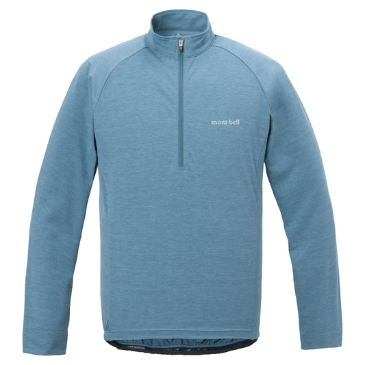 mont-bell: Wickron UV-TECT Cycling Long Sleeve Zip Shirt Men's