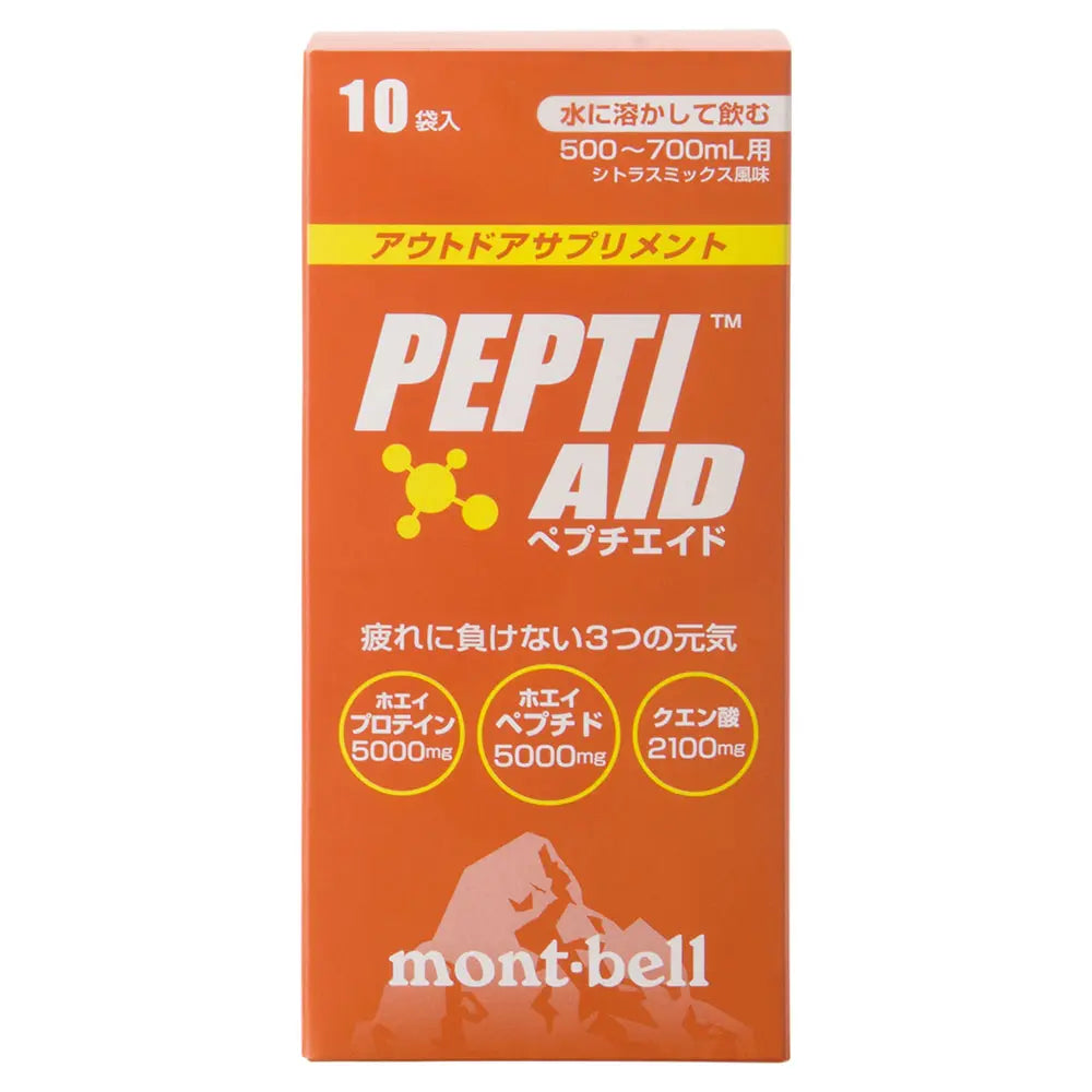 mont-bell: Outdoor Supplement PEPTIAID 10pcs
