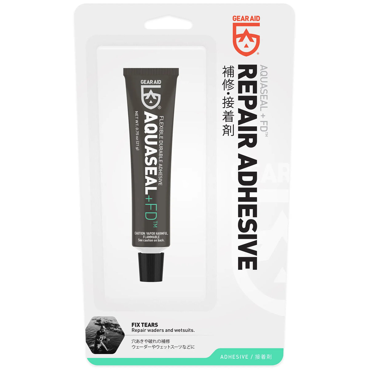 GEAR AID: Aquaseal+FD Flexible Durable Repair Adhesive 0.75 fl oz