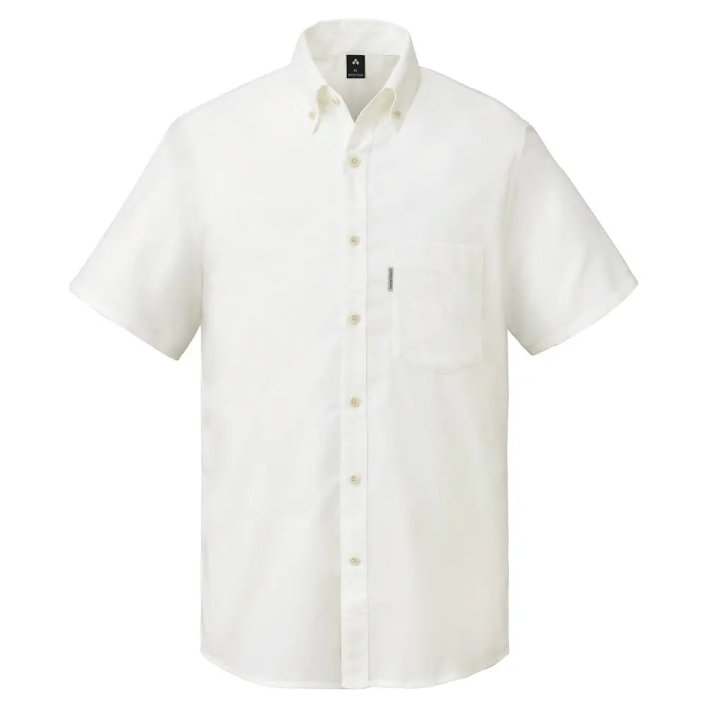 mont-bell: Core Spun Oxford Short Sleeve Button Down Shirt