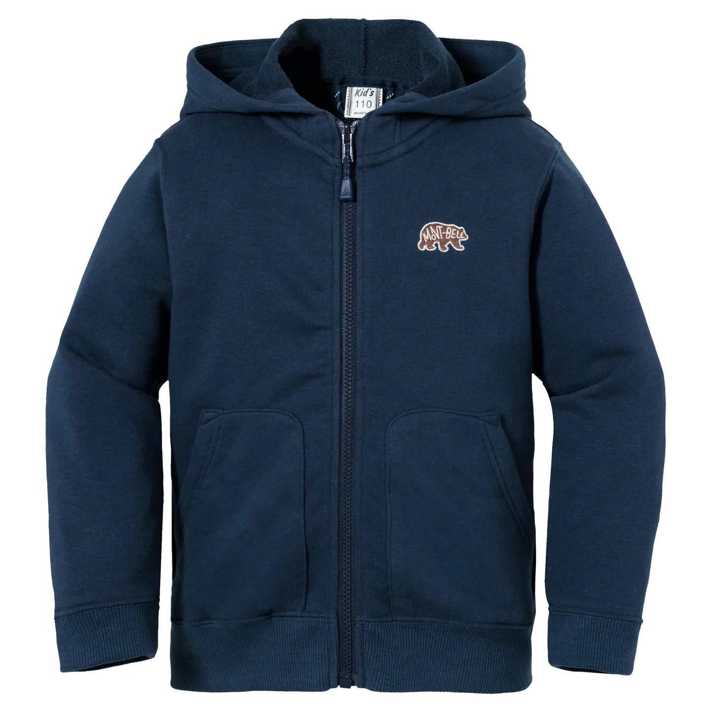 mont-bell: Cotton Lite Zip Hoodie Kid's 100 - 130