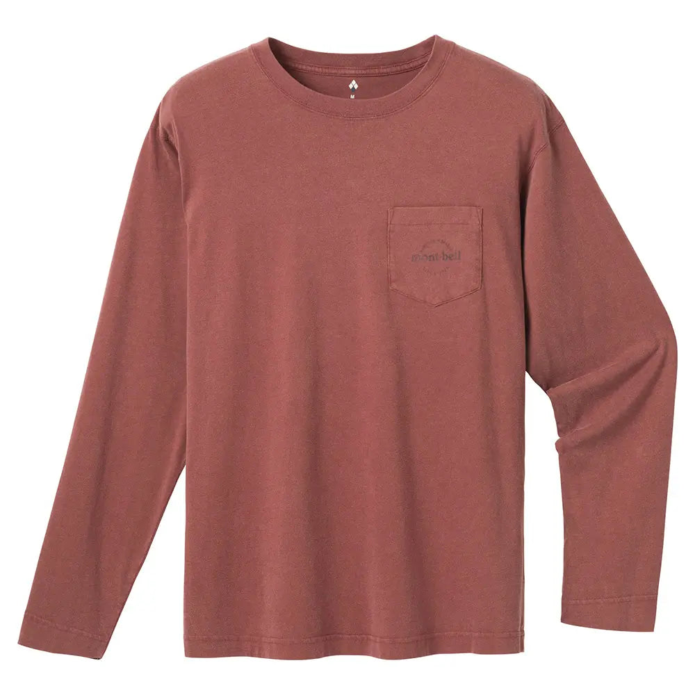 mont-bell: Washed Out Cotton Long Sleeve T Men's