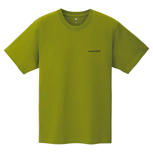 mont-bell: Pear Skin Cotton T Forest Gathering