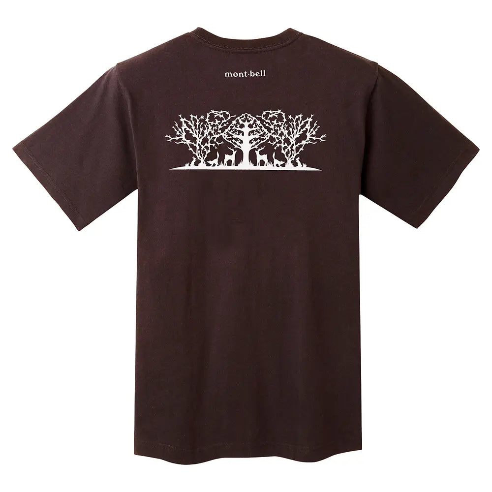 mont-bell: Pear Skin Cotton T Forest Gathering