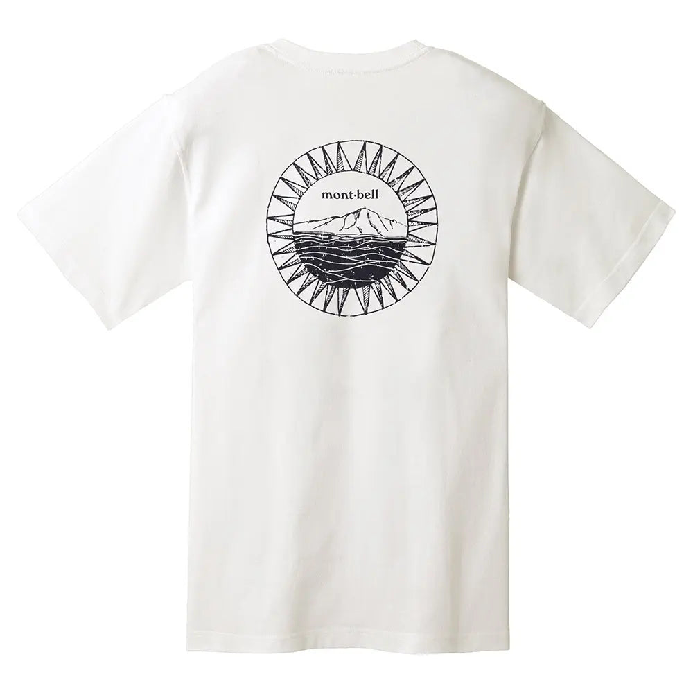 mont-bell: Pear Skin Cotton T Island Mountain