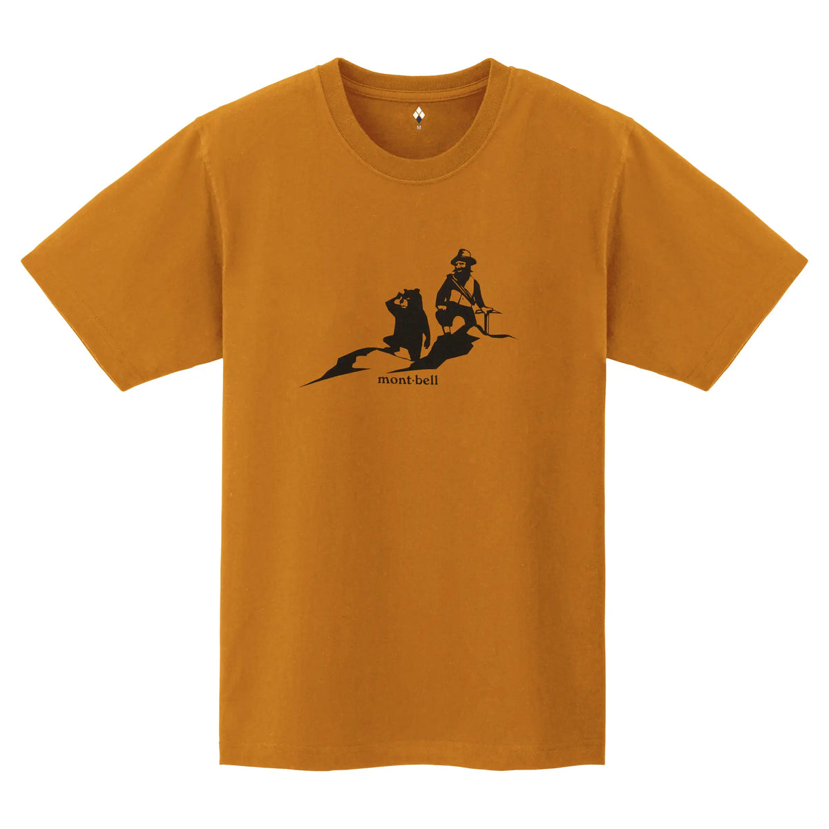 mont-bell: Pear Skin Cotton T Mountain Pass